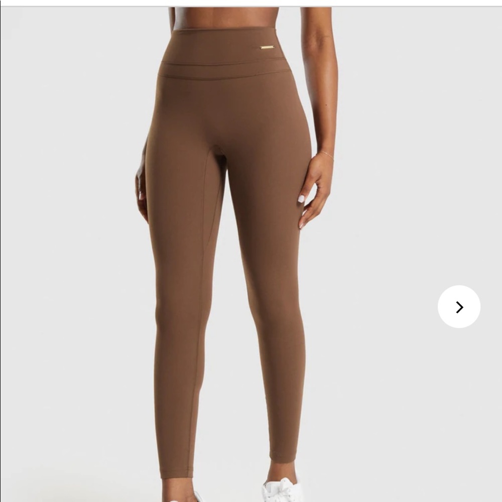 Gymshark x Whitney Simmons V3 Whitney Leggings in Dandelion Brown XS